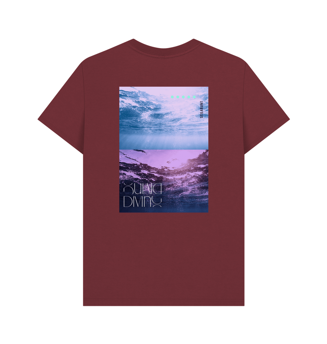 Red Wine Printed T-shirt