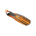 Elastic bungee strap on Mares Avanti QUATTRO 4X fins