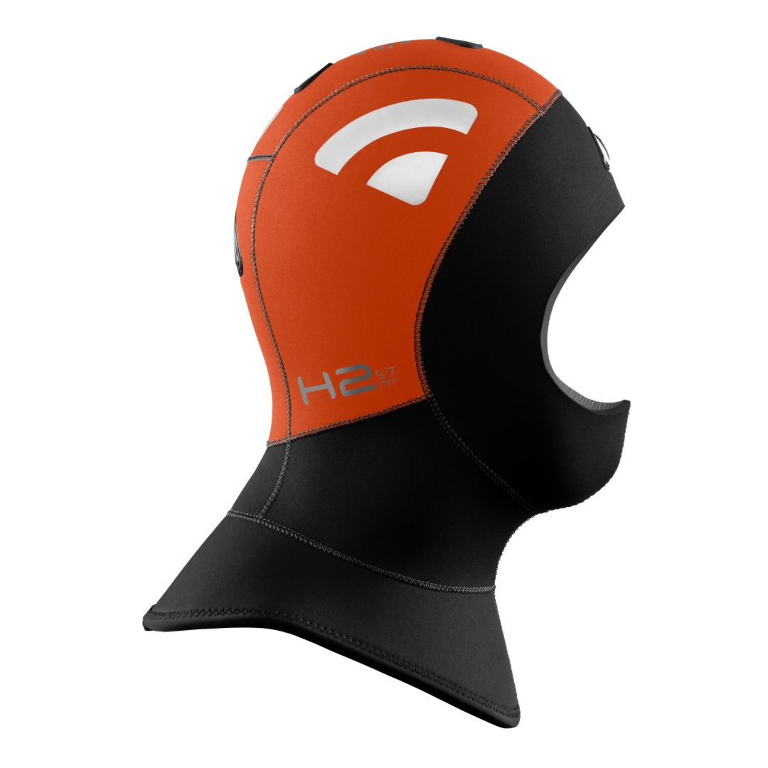 H2 waterproof diving scuba dive hood. 